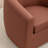 Morre Upholstered Swivel Barrel Chair-1725407167