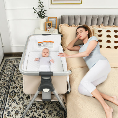 Monie Bassinet with Mattress and Stand