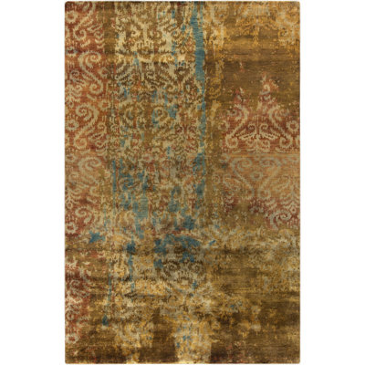 Dib Wool Floral Indoor Rug