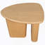 Table d'appoint de table fuselée (bois naturel)