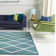 Reina Geometric Wool Hand Woven Area Rug