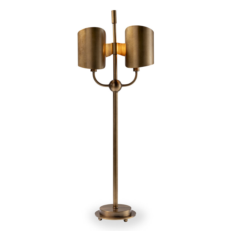 Quinton Table Lamp, Aged Brass