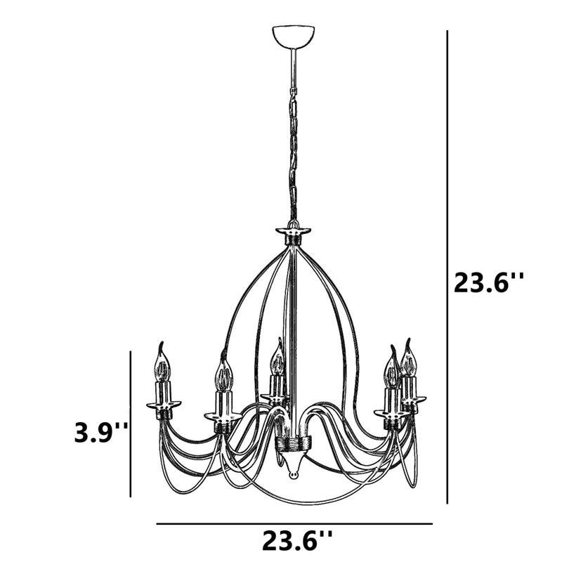 Kanning 5 - Light Chandelier
