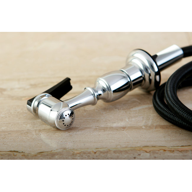 Robinet de cuisine Kingston, Chrome poli