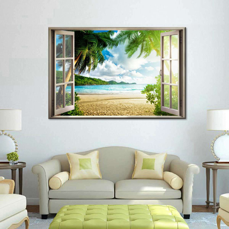 Family Typographie II sur impression sur toile, H 34 po x l 51 po x P 1,25 po