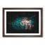 Two Lions in the Shadows - Picture Frame Graphic Art Print-56876173-56876172