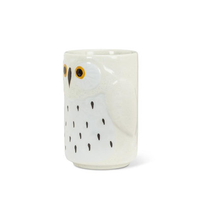 Sweet Owl Vase Or Tumbler Glass
