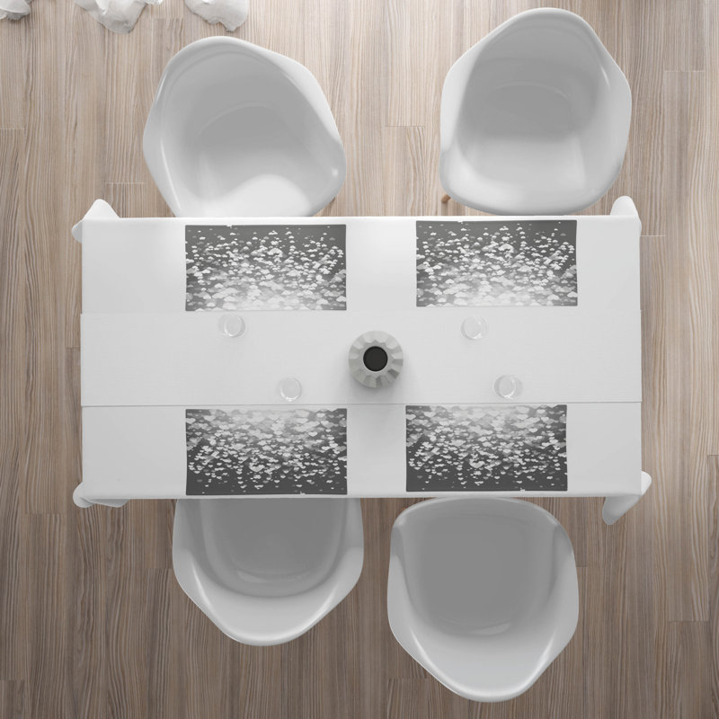 Polyester Geometric Rectangle Placemat