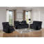 Causeuse Lucie G00250A-RL, noir