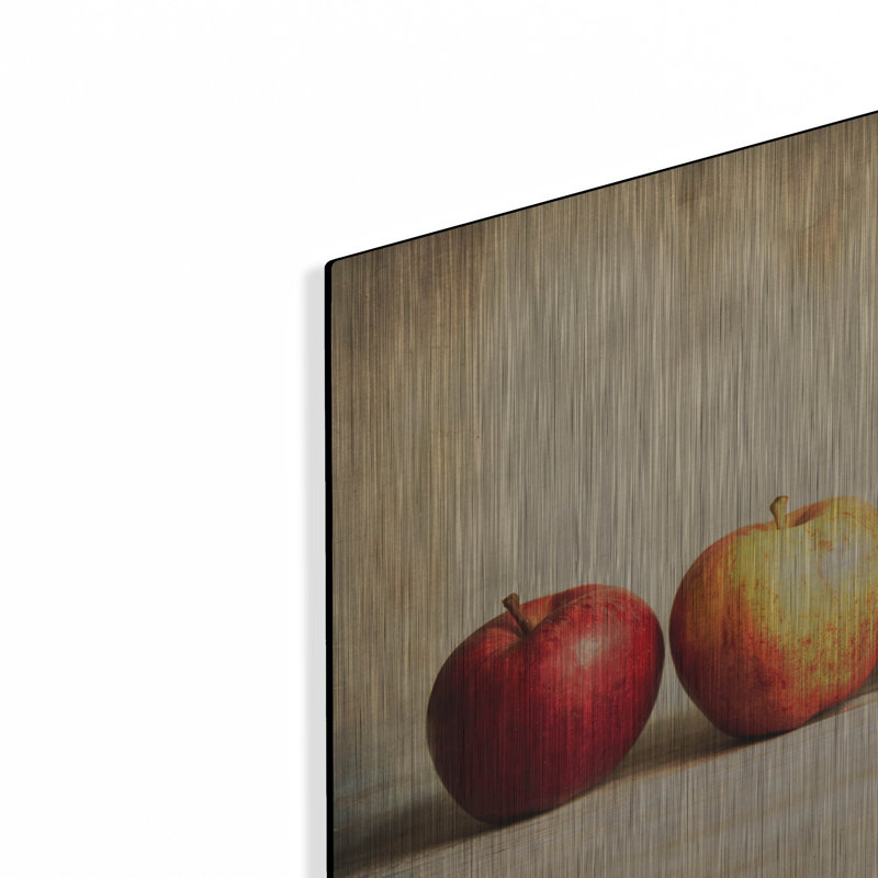 «Row Of Antique Fruit» par Tom Quartermaine, H 12 po x l 12 po