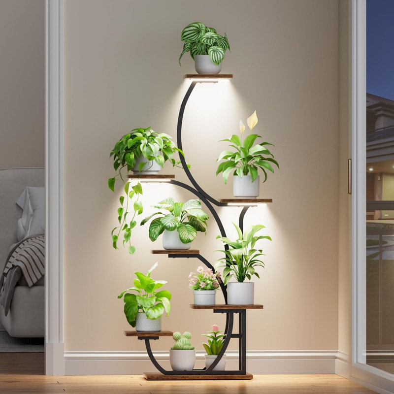 Multiple Plants Metal Flower Display Shelves Plant Rack Holder