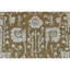 Hand Knotted Wool/Viscose Area Rug in Brown/Silver