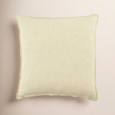 Avey 22" x 22" Linen Pillow Cover
