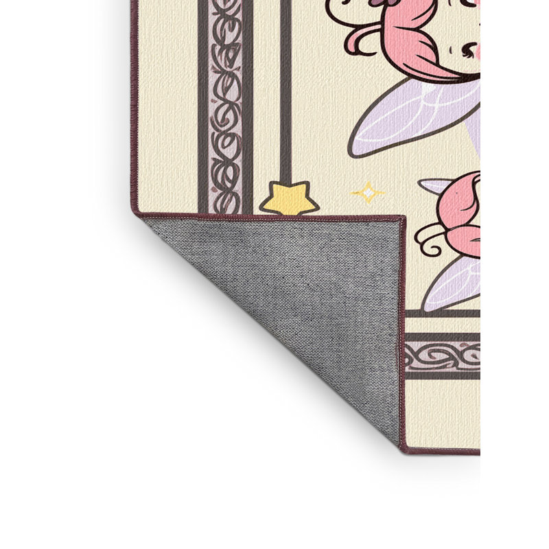 Tapis fantaisie Zoomie pour enfants Zoomie, Rectangulaire 7 pi x 10 pi