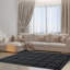 Gris abstrait/tapis décoratif noir Ramey-24782199