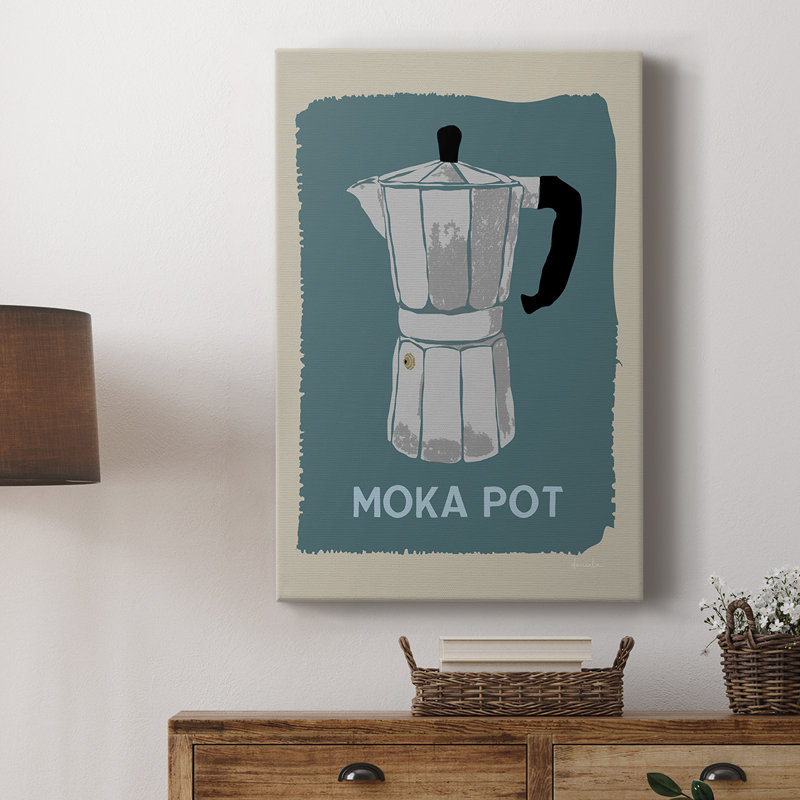 Café moderne - galerie Cavas sur mesure, H 12 po x l 8 po