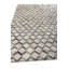 Cowhide Geometric Area Rug in Ivory/Silver/Beige-25306624
