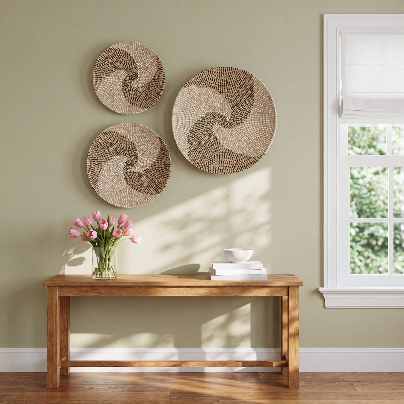 Handmade Seagrass Wall Decor