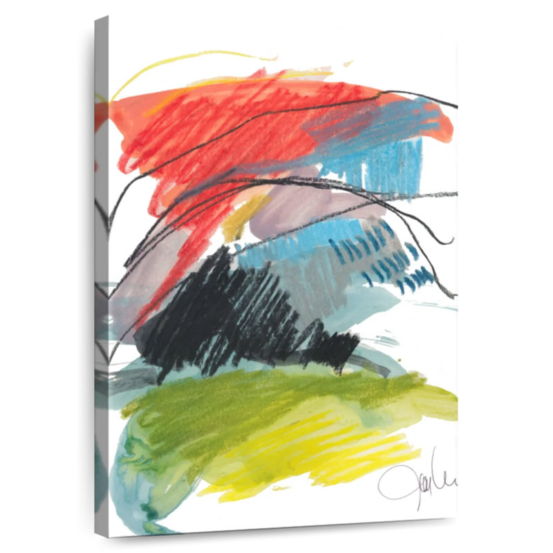 Avery Abstract Landscape No. 40, 51" H x 34" W