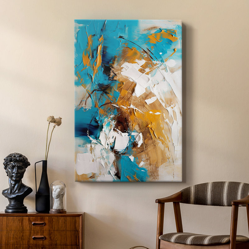 ABSTRACT Series CMXLI - Gallery Cavas sur mesure, H 12 po x l 8 po