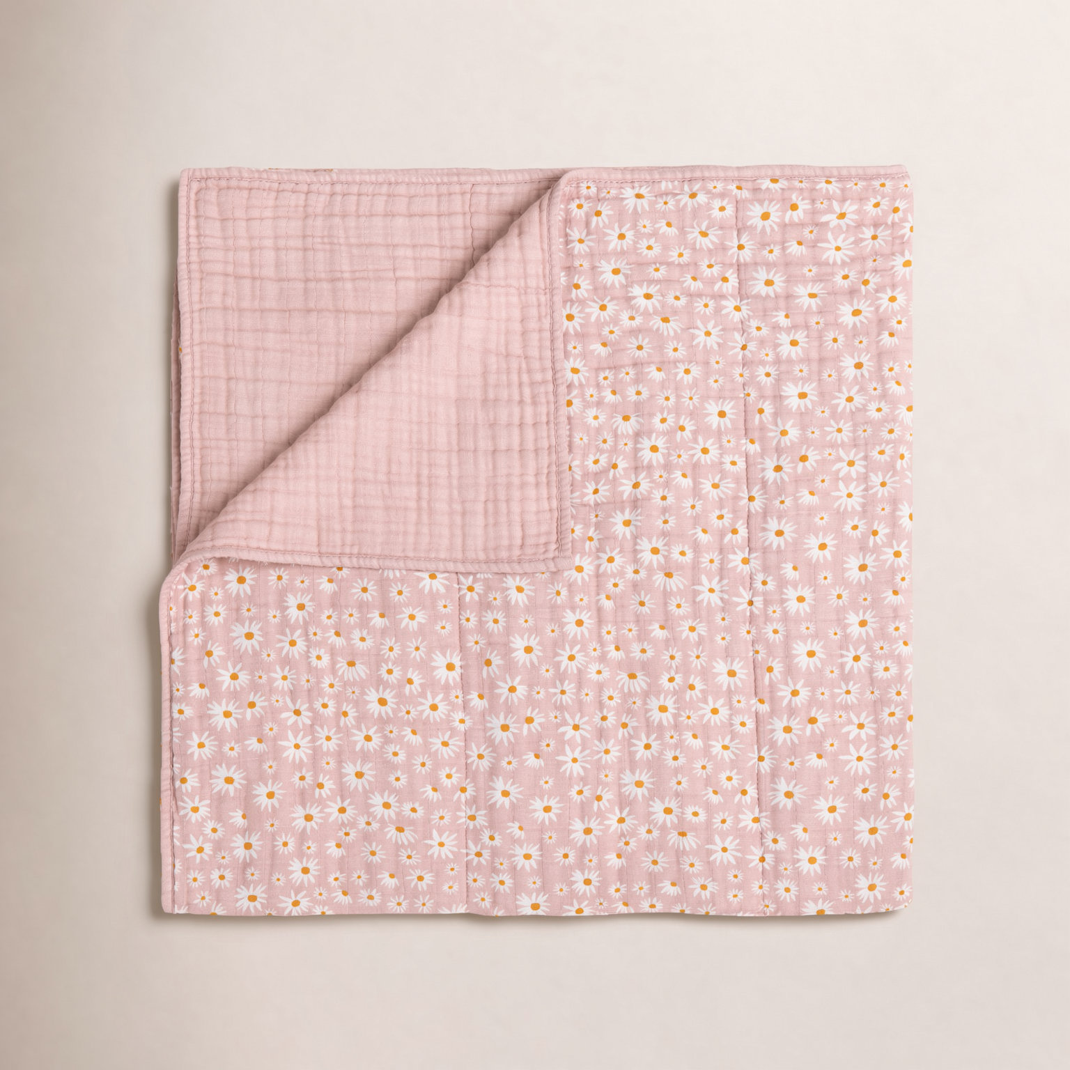 Daisy Muslin Quilt