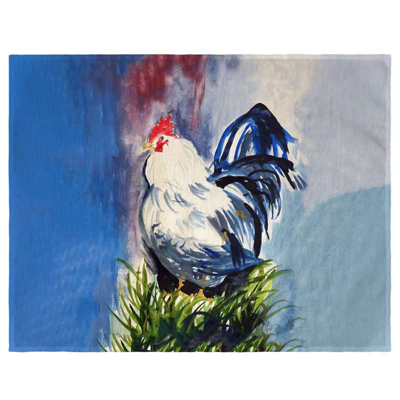Polyester No Pattern Rectangle Placemat
