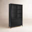Armoire haute en métal Henry - noir