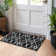 Premium Machine Washable Prisco Black Rug