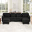 Canapé d'angle modulaire Cloud Couch avec accoudoirs amovibles et coussins lombaires-1006121286-1006121288-1006121291