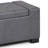 Laredo 51"W Upholstered Storage Ottoman with Lift-Top and Tufted Detail-1469685652