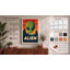 Alien Visitor Retro - Wrapped Canvas-380509360-380509375