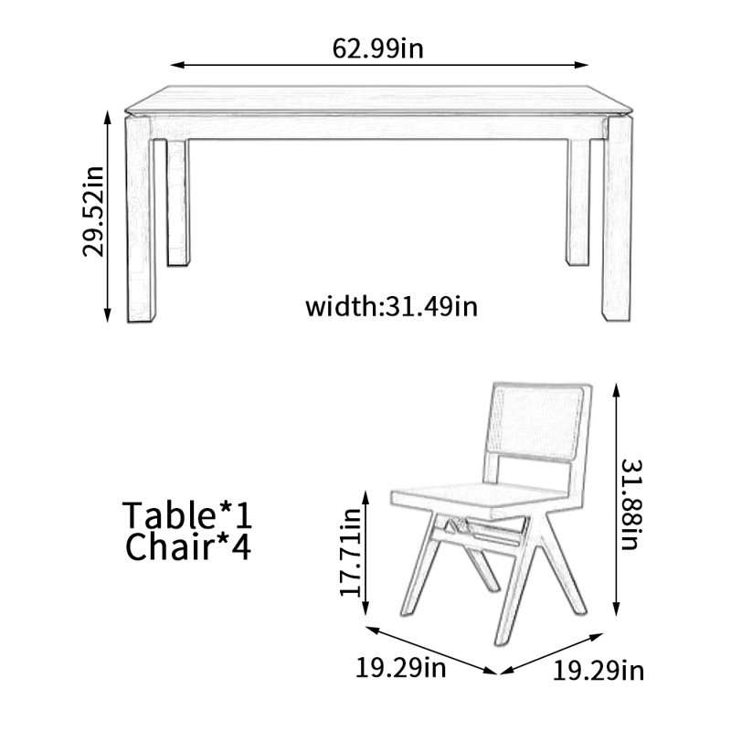 Crippen, 29.52"H x 62.99"L x 31.49"W