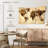 " Rustic World Map " by Tess P 3 - Pieces-127804253