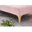 Canapé-lit en tissu rose Teddy-232612806