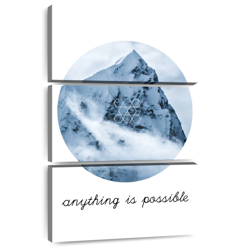 Geo Anything Is Possible, 32" H x 20" W