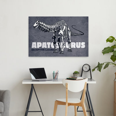 Apatosaurus Contemporary Lizard Art