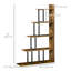 Bibliothèque à marches H 63 "x l 40"
