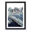 San Francisco Oakland Bay Bridge Abstract - Picture Frame Graphic Art Print-55764248-55764252