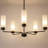 5-Light Dimmable Shaded Chandelier-1570108896