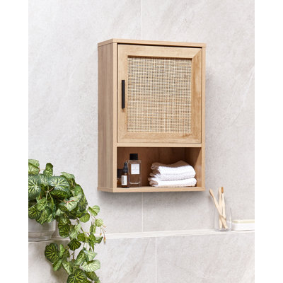 ROSELL Wall Mounted Required Bathroom Cabinet