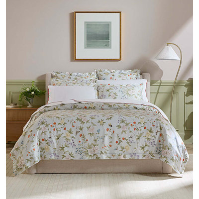 Luoyang Garden Floral Cotton Pillow Sham