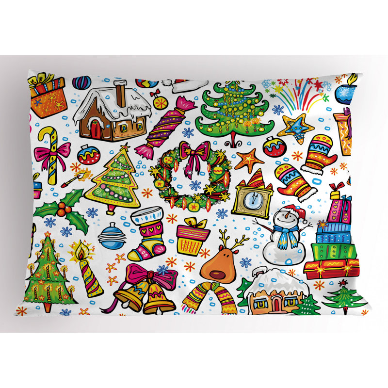 Nursery Polyester Sham Set, Queen