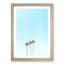 Summer Palm Trees - Framed Print-55727432-55727436