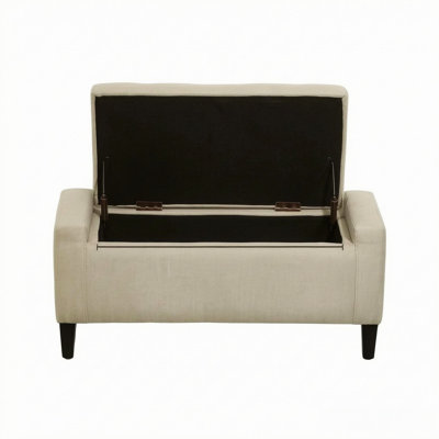 Modern Storage Bench,Versatile Ottoman Bench,Bench with Functional Design