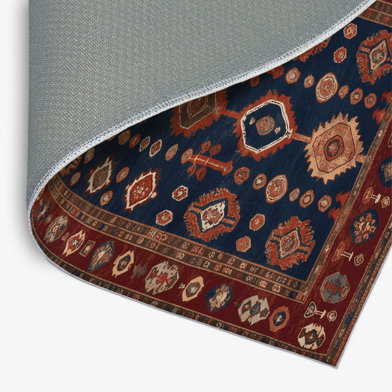 Tapis turc intérieur et extérieur brun, Rectangulaire 2 pi x 3 pi