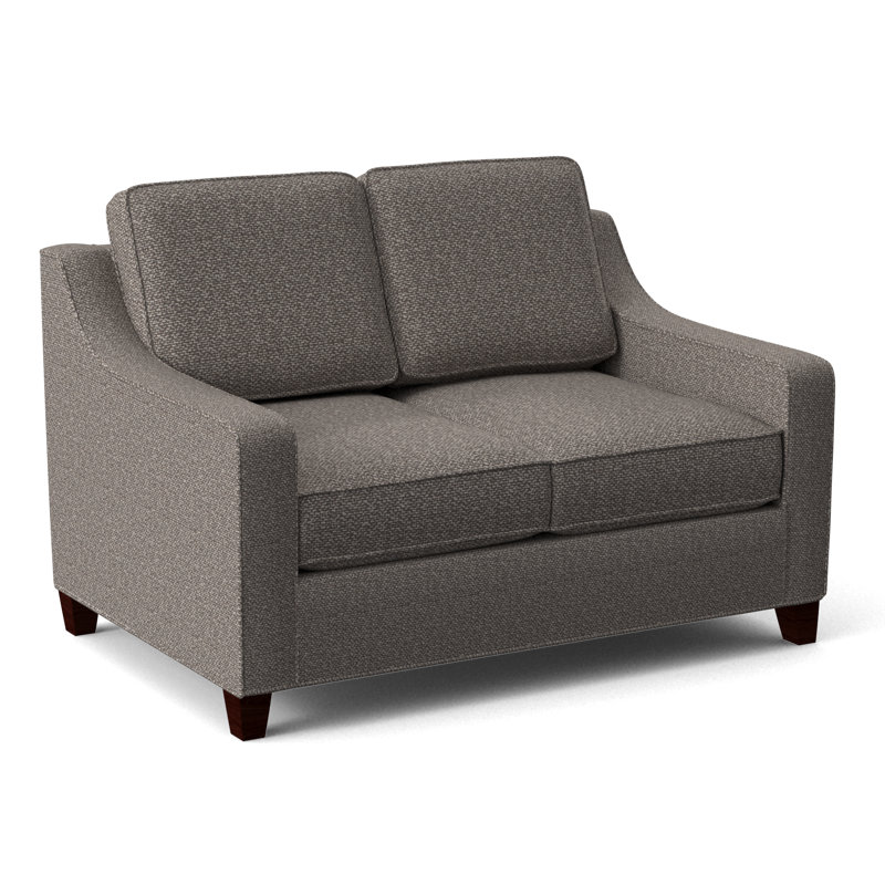 Clark 54" Square Arm Sofa Bed, Ridgecrest Midnight, Empire Mahogany