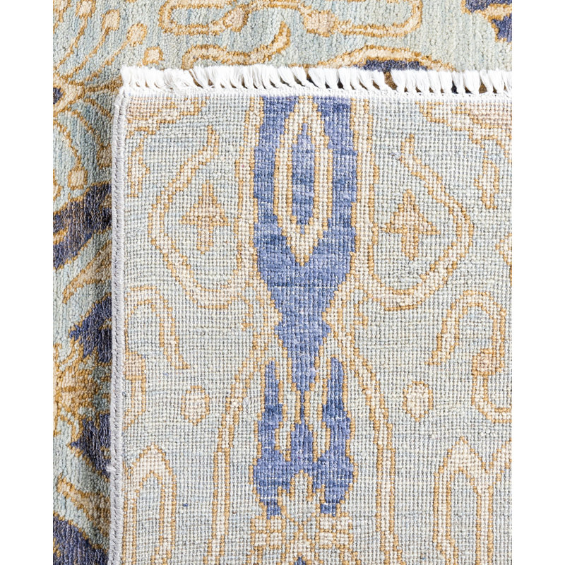 Overdyed One-of-a-Kind 8' 1" X 9' 10" Hand Knotted Area Rug