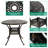 Baze Round Cast Aluminum Patio Dining Table-210650478-248005609