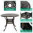 Baze Round Cast Aluminum Patio Dining Table-248005609-210650478