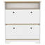Range-chaussures Dublin avec une tablette ouverte et deux armoires extensibles-842054800